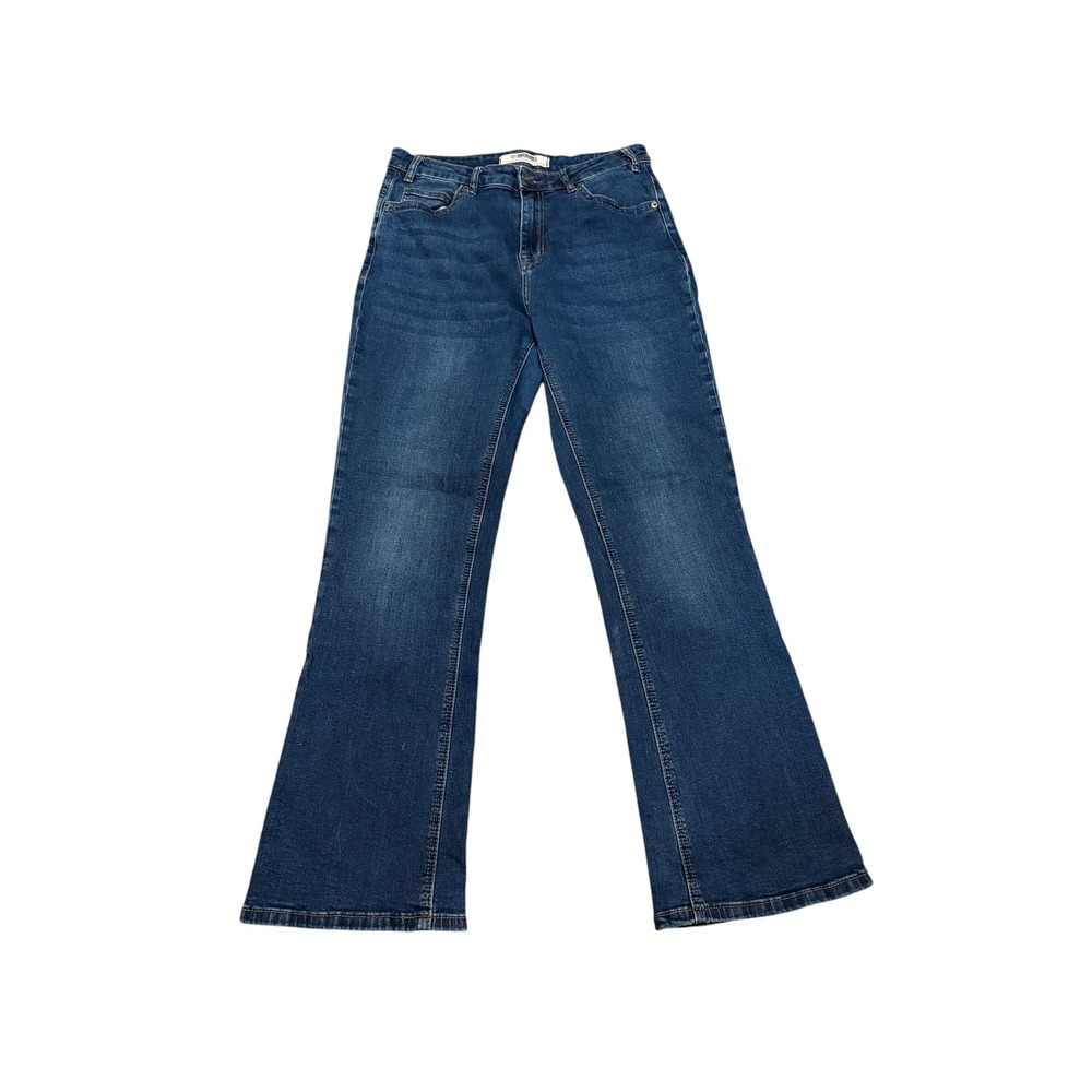 Rock & Roll Size 29x 30 Denim Womens High Rise Bootcut Jeans Dark Wash